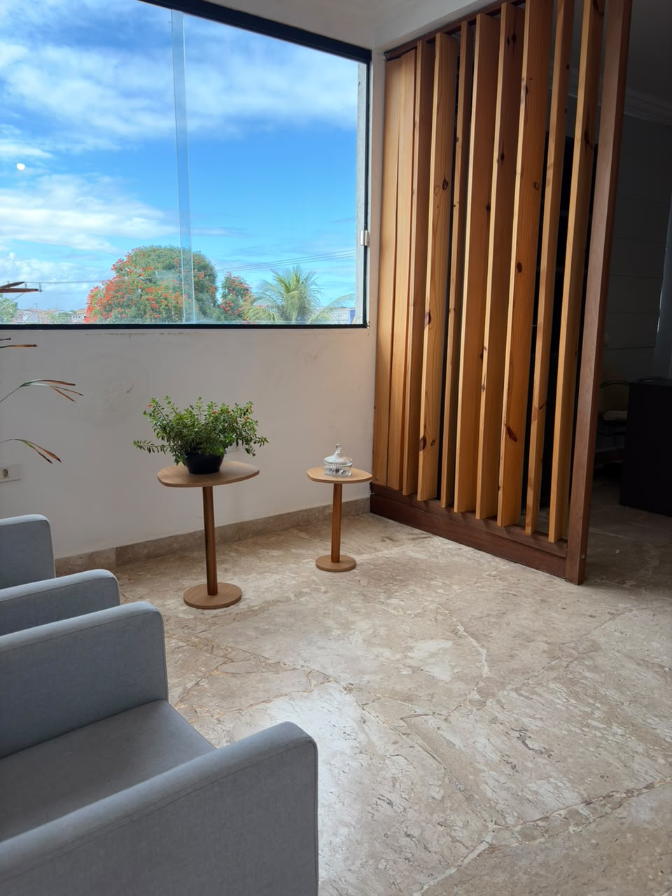 Sala de espera do escritório